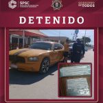 DETIENEN A CONDUCTOR DE CHARGER CON PRESUNTAS PASTILLAS DE FENTANILO EN CHAMPOTÓN 