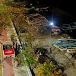 Realizan operativo de limpieza en malecón de Campeche; retiran techumbres y toneladas de basura