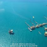 Refuerzan acciones contra hidrocarburos en costas del Golfo; avanzan limpieza y apoyos a pescadores