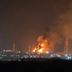 Controlan incendio en planta Hidros 2 de Pemex; reportan seis heridos